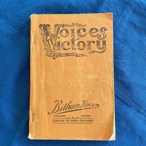 1914 Voices of Victory by P.P. Bilhorn hymnal